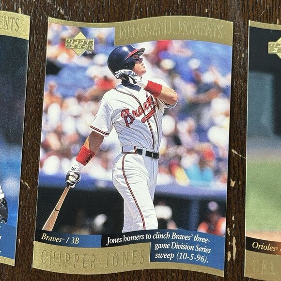 1997 Upper Deck Baseball Memorable Moments Full 10 Card Set NM Griffey Ripken - Picture 3 of 10